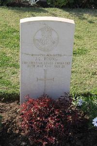 Ismailia War Memorial Cemetery - Young, John Christopher